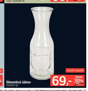Skleněná láhev