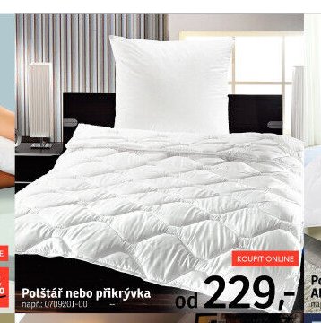 Polštář nebo přikrývka