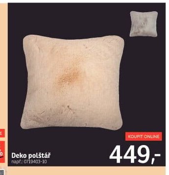 Deko polštář