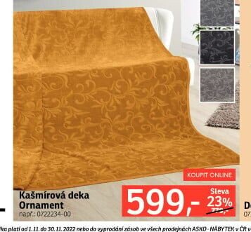 Kašmírová deka Ornament