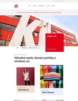 aktuální leták Kik textil 2.11.2022-8.11.2022