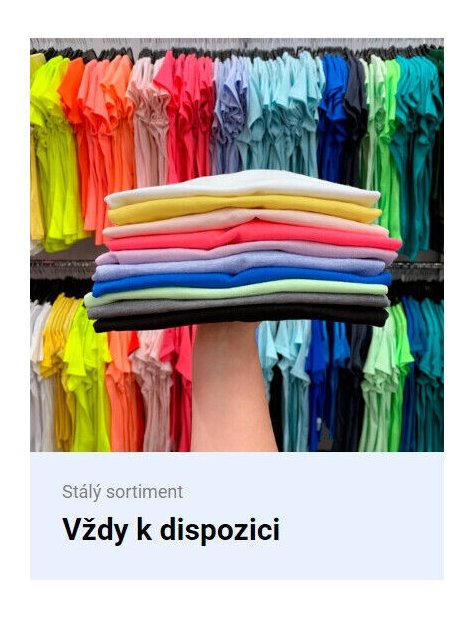 Stálý sortiment Vždy k dispozici
