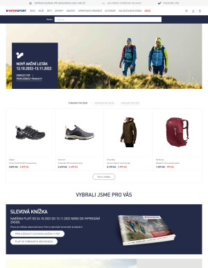 aktuální leták Intersport 2.11.2022-8.11.2022
