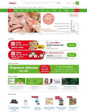 aktuální leták Dr. Max 2.11.2022-8.11.2022