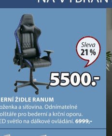 HERNÍ ŽIDLE RANUM