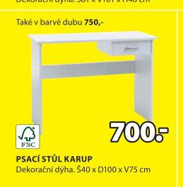 PSACÍ STŮL KARUP