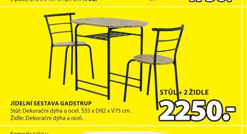 JÍDELNÍ SESTAVA GADSTRUP
