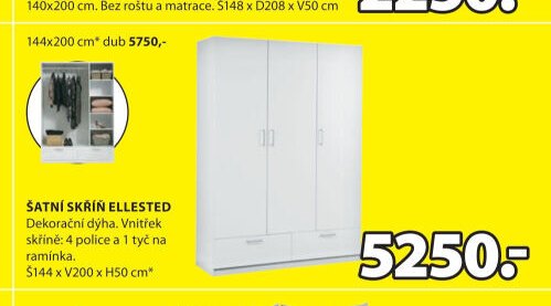 ŠATNÍ SKŘÍŇ ELLESTED