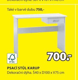 PSACÍ STŮL KARUP