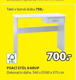 PSACÍ STŮL KARUP