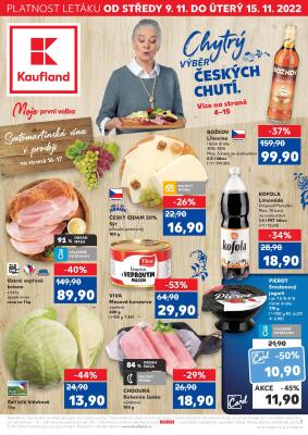 aktuální leták Kaufland 9.11.2022-15.11.2022