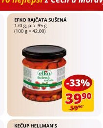 Efko rajčata sušená
