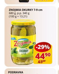 Znojmia okurky 7-9 cm