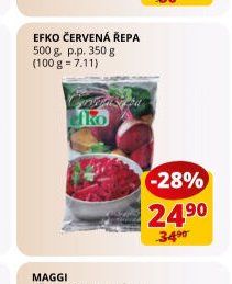 Efko červená řepa