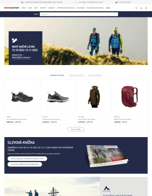 aktuální leták Intersport 9.11.2022-15.11.2022