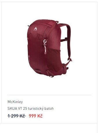 McKinley SKUA VT 25 turistický batoh