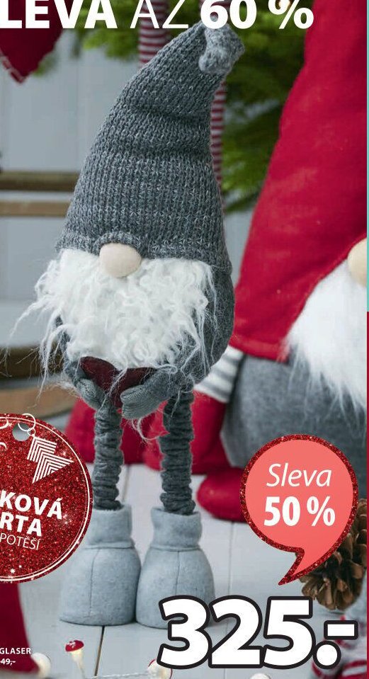 Vánoční skřítek GLASER