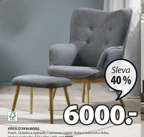 Křeslo Skalborg