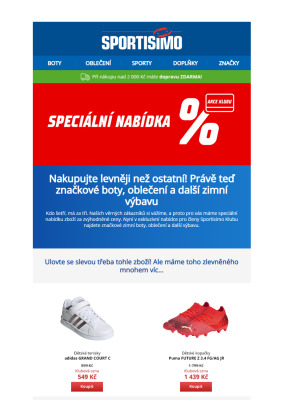 aktuální leták Sportisimo 10.11.2022-15.11.2022