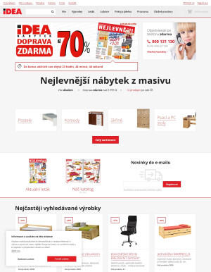 aktuální leták IDEA nábytek 15.11.2022-21.11.2022