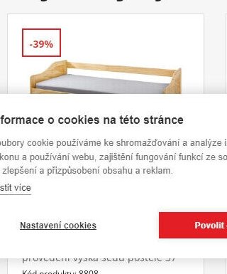 Dětská postel