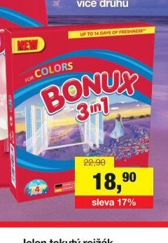 Bonux, prací prášek, 4 praní, 300 g