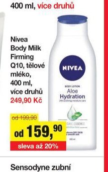 Nivea body milk, 400 ml, více druhů