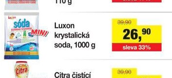 Luxon krystalická soda, 1000 g