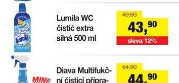 Lumila WC čistič extra silná 500 ml