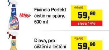 Fixinela Perfekt čistič na spáry, 500 ml