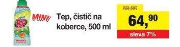 Tep, čistič na koberce, 500 ml