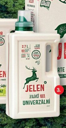 Jelen prací gel, 60 praní, 2,7 l