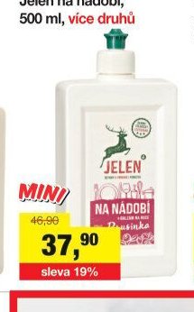 Jelen na nádobí, 500 ml