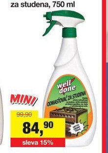 Well Done odmašťovač za studena, 750 ml
