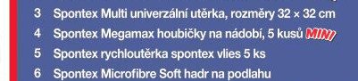 Spontex Megamax houbičky na nádobí
