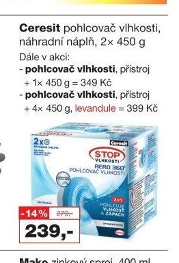 Ceresit pohlcovač vlhkosti