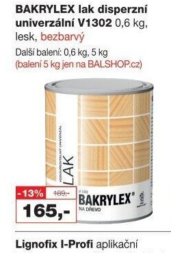 BAKRYLEX lak disperzní univerzální V1302