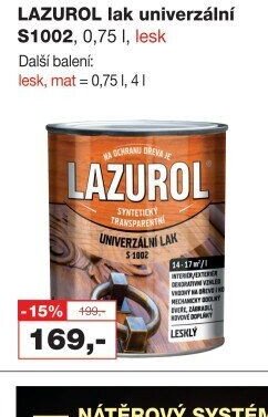 LAZUROL lak univerzální S1002