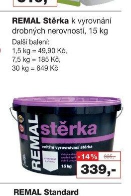 REMAL Stěrka k vyrovnání drobných nerovností, 15 kg