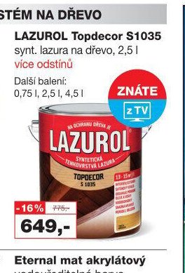 LAZUROL Topdecor S1035