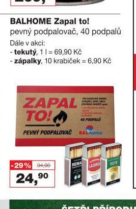 BALHOME Zapal to!