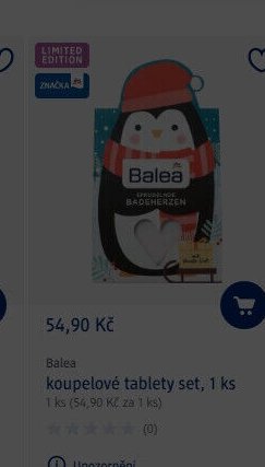 Balea koupelové tablety set - dm drogerie aktualniletaky.eu