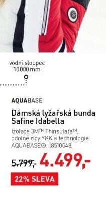 Dámská lyžařská bunda Safine Idabella