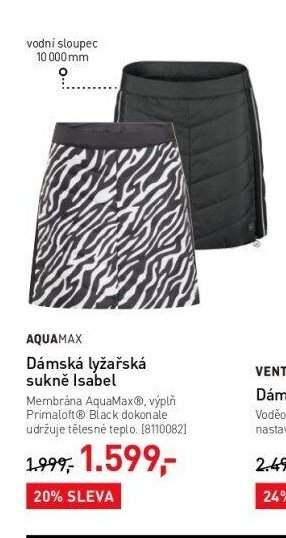 Dámská lyžařská sukně Isabel