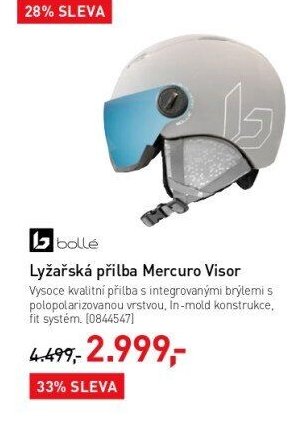 Lyžařská přilba Mercuro Visor