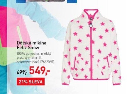Dětská mikina Feliz Snow