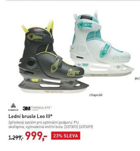 Lední brusle Leo III*