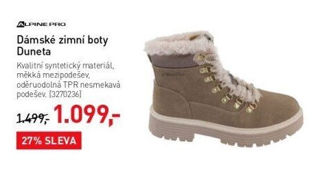 Dámské zimní boty Duneta