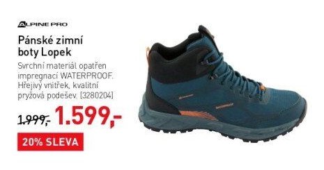 Pánské zimní boty Lopek