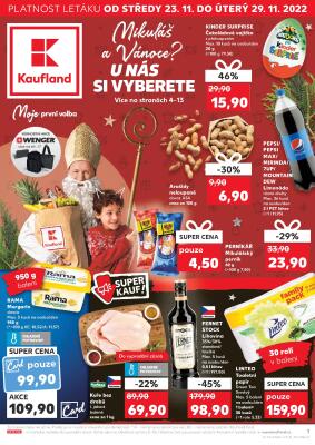 aktuální leták Kaufland 23.11.2022-29.11.2022